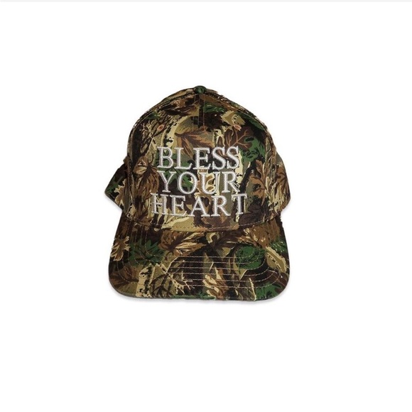 Camo bless your heart trucker hat - Picture 1 of 4